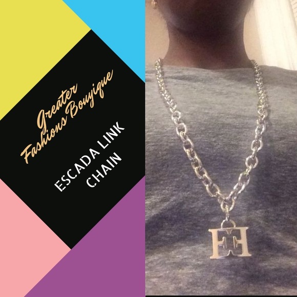 100% ESCADA Link Chain💞💞- Long length - Picture 4 of 8
